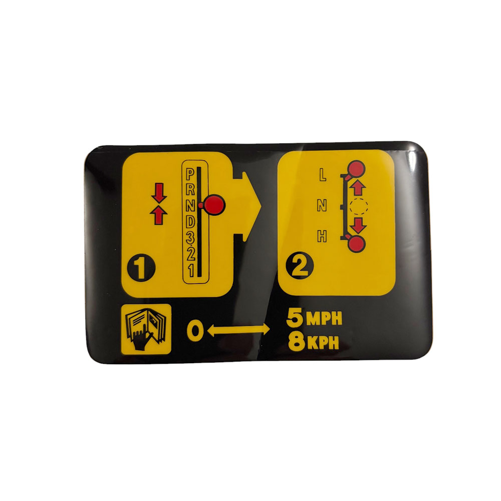 Label for Fuse Cover BTR8626